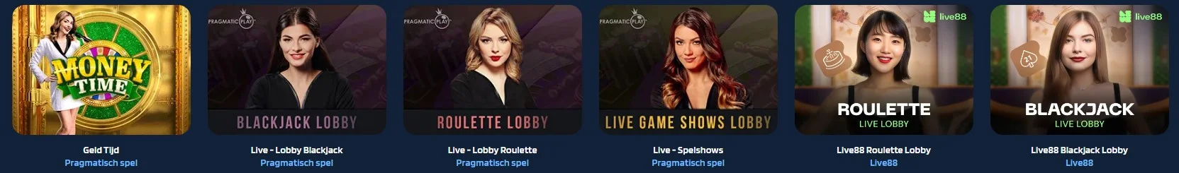JaaBet Casino Live casino